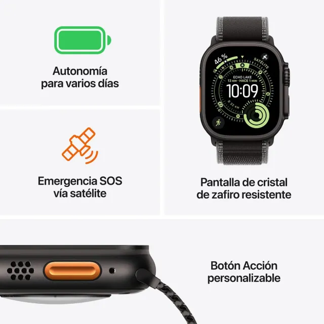 Precintado Apple Watch Ultra 3 49mm GPS+Cel M/L