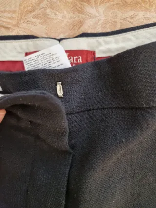 Max Mara Studio Pantaloni Lana Vergine Neri