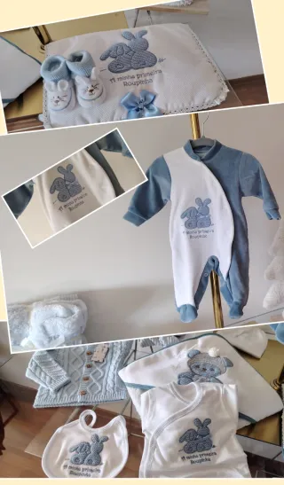 Conjunto Maternidade Roupinha Bebé 12 peças