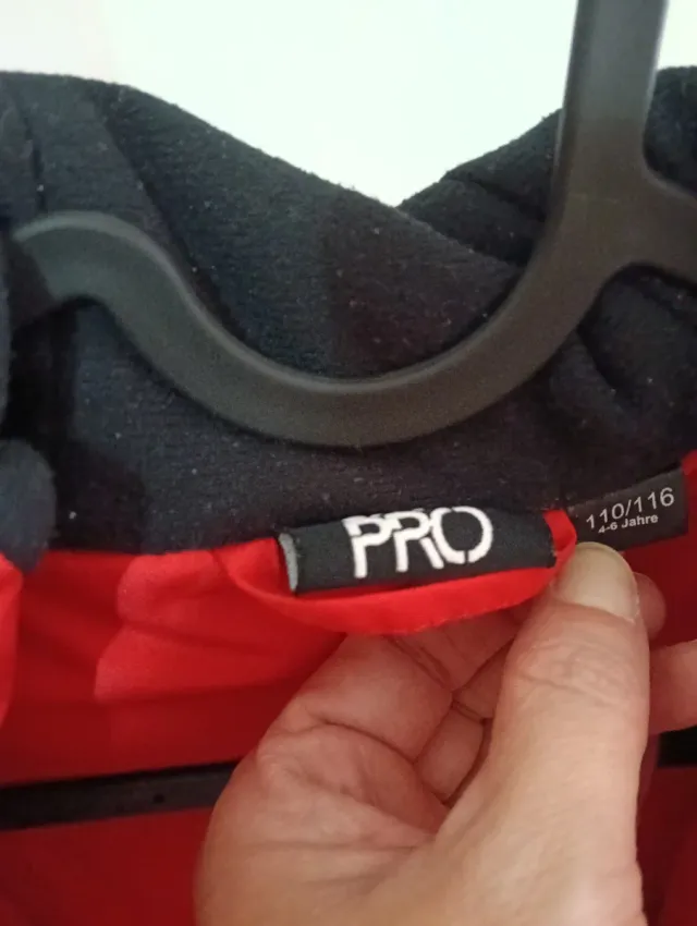 Chaqueta Crivit Nieve Niño Roja