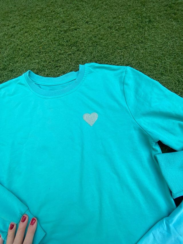 Conjunto deportivo mujer turquesa Talla S