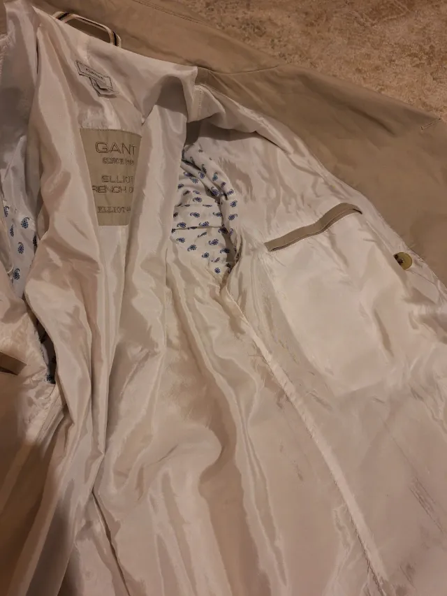 Gabardina Gant Beige Talla XL