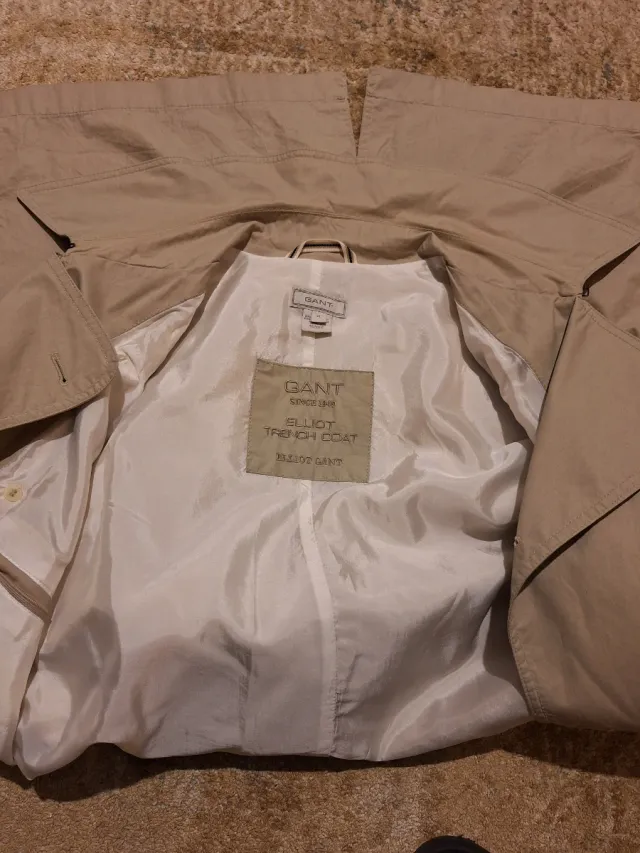Gabardina Gant Beige Talla XL