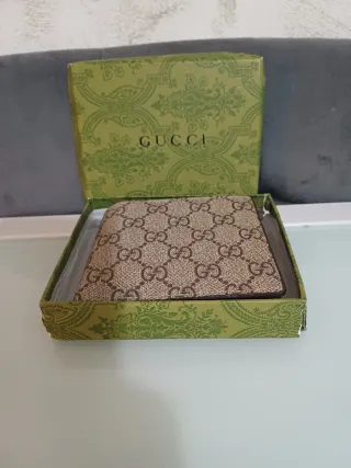 Portafoglio Gucci Beige/Marrone