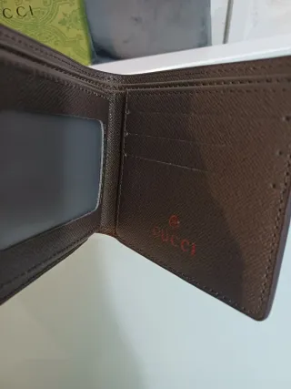 Portafoglio Gucci Beige/Marrone