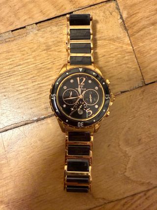 Reloj Folli Follie Dorado y Negro WF8R032BVK