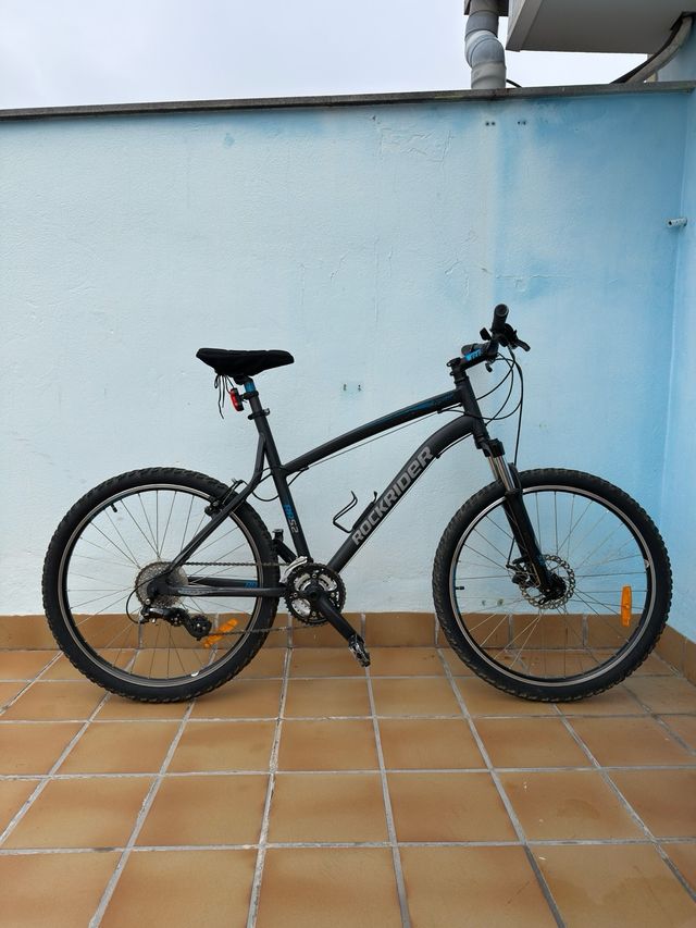 Bicicleta Rockrider Negra
