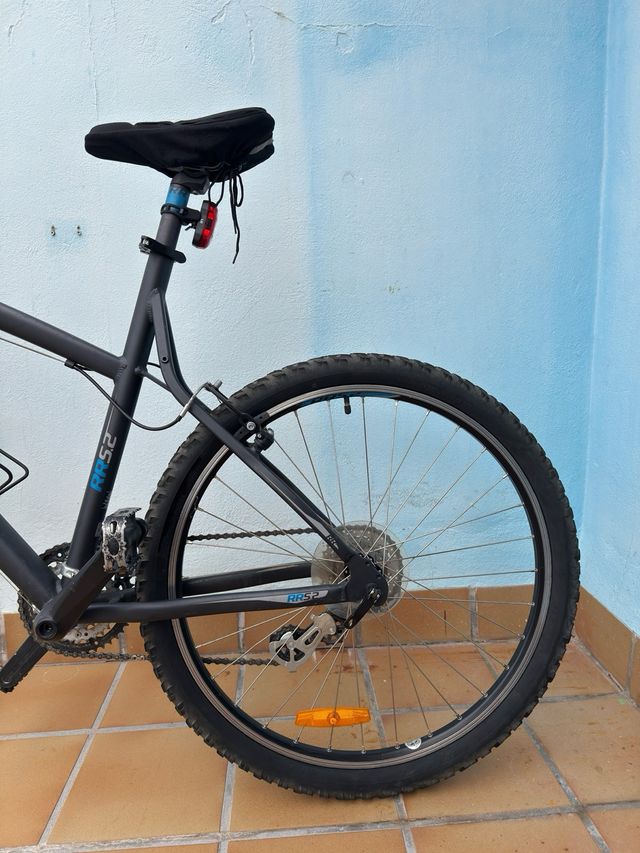 Bicicleta Rockrider Negra