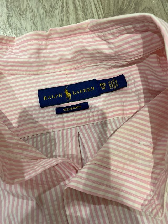 Lote 2 Camisas Ralph Lauren Rayas