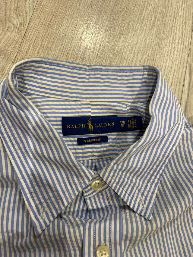 Lote 2 Camisas Ralph Lauren Rayas