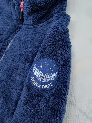 Chaqueta forro polar purpurina Avirex Dept.Talla M