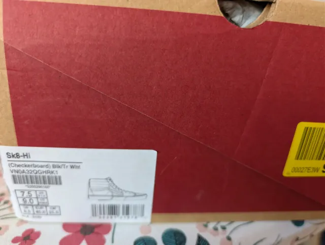 Botas Vans Checkerboard