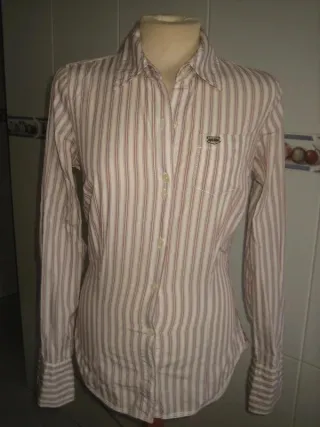 Camisa Tommy Hilfiger T. S Mujer Rayas