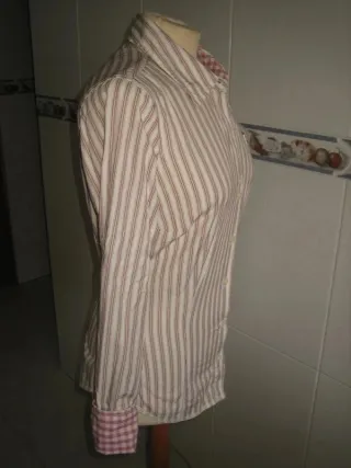 Camisa Tommy Hilfiger T. S Mujer Rayas