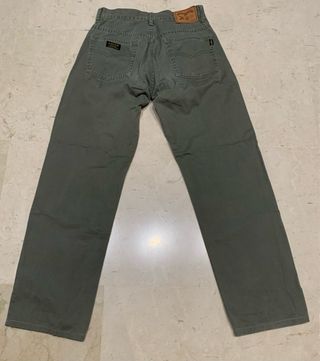 Pantalón vaquero Liberto verde