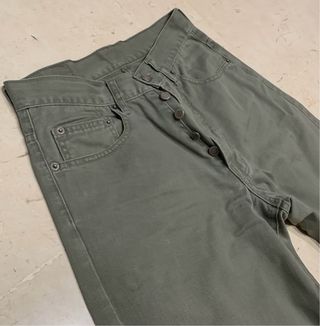 Pantalón vaquero Liberto verde