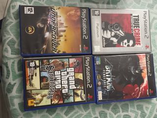 Juegos PS2: Need for Speed, True Crime, GTA