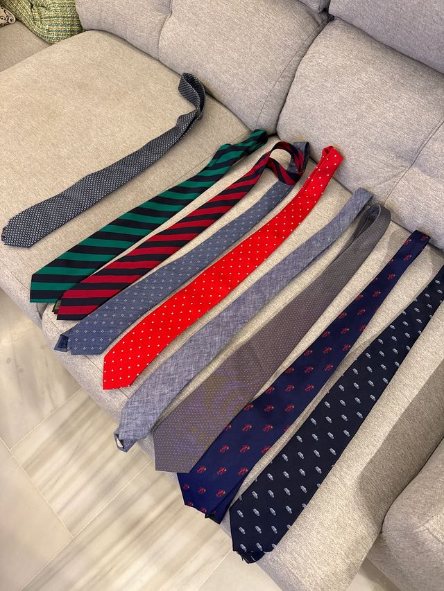 Lote 9 Corbatas Hombre