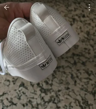 Zapatillas Adidas Nizza Plataforma Blancas