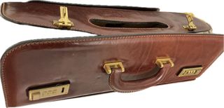 Maletín Guidi Italy Piel Marrón Nuevo