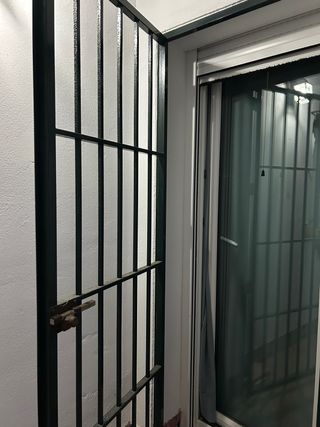 Reja de seguridad para puerta