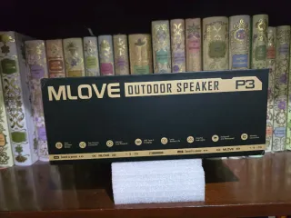 Altavoz MLOVE P3 Outdoor Stereo Speaker verde