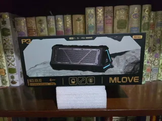 Altavoz MLOVE P3 Outdoor Stereo Speaker verde