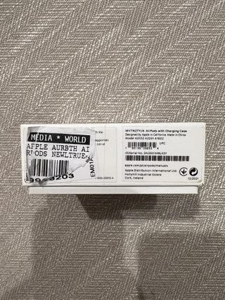 Custodia ricarica Lighting AirPods 1 & 2