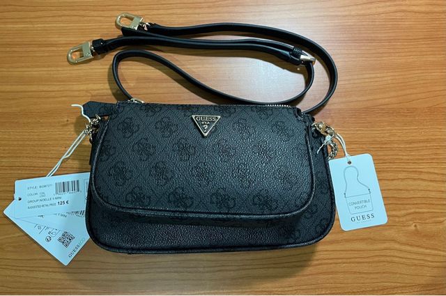 Bolso Guess Noelle Doble Negro