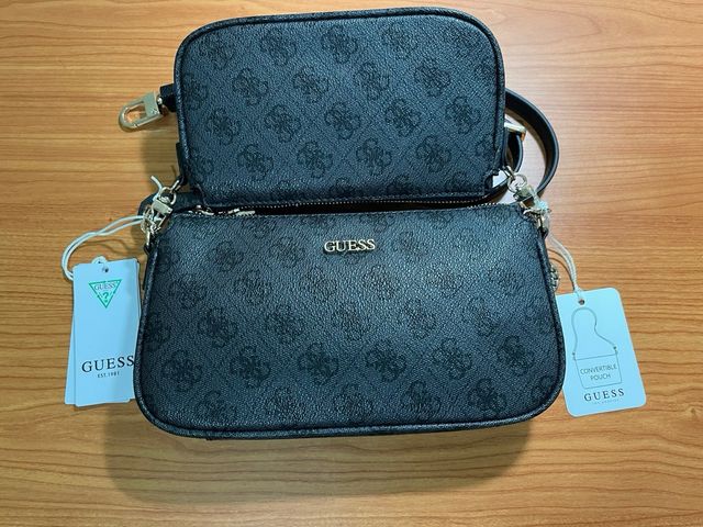 Bolso Guess Noelle Doble Negro