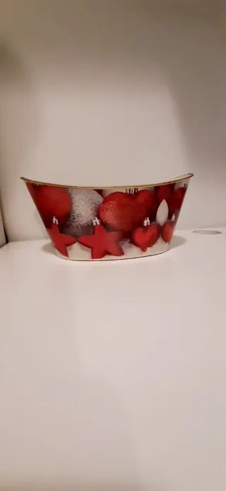 Contenitore decorativo natalizio