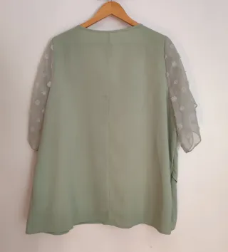 Blusa verde talla única