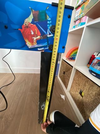 Mesa de billar infantil azul
