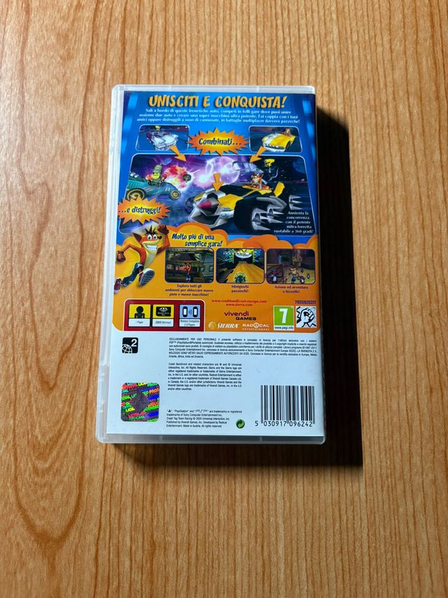 Crash Tag Team Racing PSP Essential