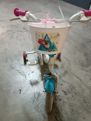 Bicicleta niña Frozen