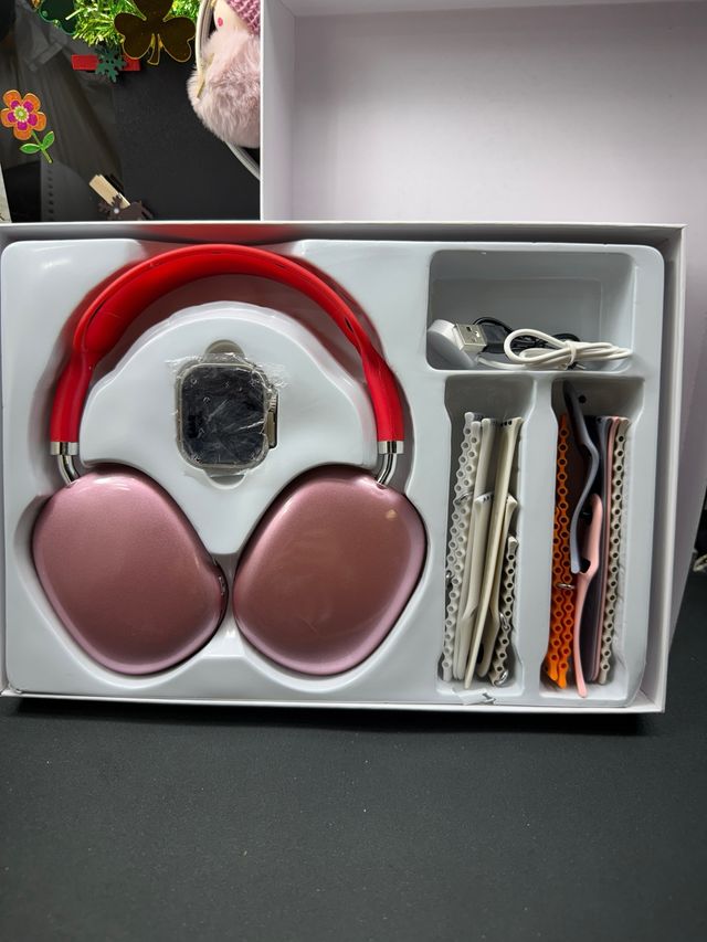 Cascos y Reloj Inteligente P9 Ultra 2