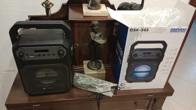 Altavoz Daewoo DSK-345 BT Karaoke