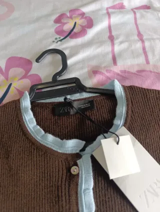 Jersey Zara punto contraste Talla XL