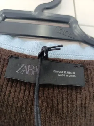 Jersey Zara punto contraste Talla XL