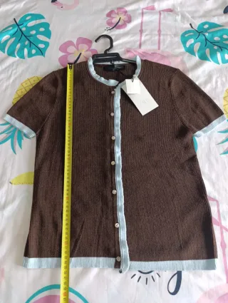 Jersey Zara punto contraste Talla XL