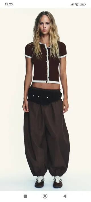 Jersey Zara punto contraste Talla XL