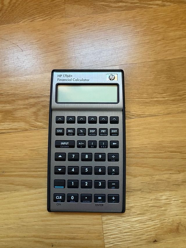 Calculadora Financiera HP 17bII+