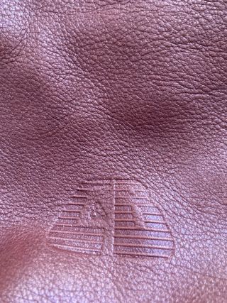 Bolso de piel marrón CB