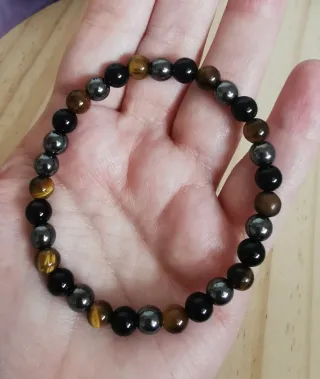 Pulsera de Triple Protección! Mineral natural.