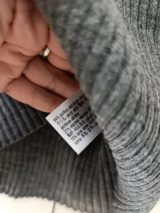 Jersey Zara punto con lazadas Talla XL