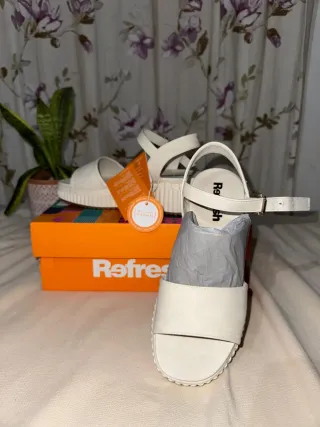 Sandalias Refresh Blancas