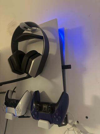 PS5-Base de Carga PS5 con Ventilador y Puertos USB