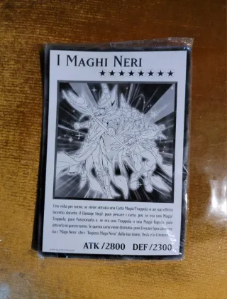 Carta Yu-Gi-Oh! I MAGHI NERI
