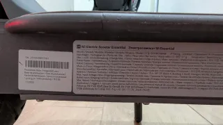 Patinete Eléctrico Xiaomi Negro