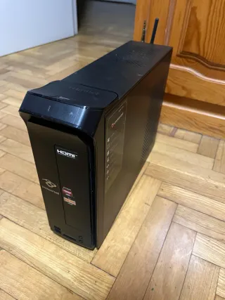 Ordenador Packard Bell Negro